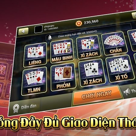 Tải game s600 cho điện thoại – Game bài đổi thưởng đỉnh cao